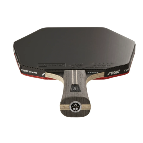 Ракетка для настольного тенниса  Stiga Pro Carbon Plus Cybershape 5 Star FL (1215-0401-35) - фото №2